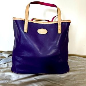 Coach Polished Pebble Leather Tote